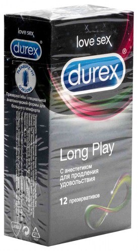 Презерватив Durex DUREX Long Play продлевающий №3