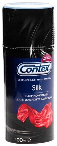 Лубрикант Contex CONTEX Plus Silk гель силиконовый длительного действия 100мл [AVK]