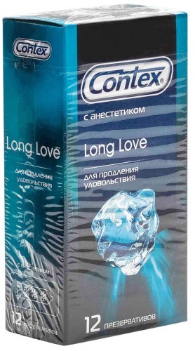 Презерватив Contex CONTEX Long Love удлиняющий половой акт  №12