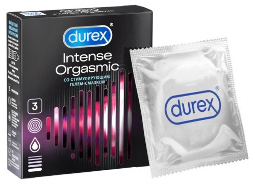 Презерватив Durex DUREX Intense Orgasmic рельефный №3