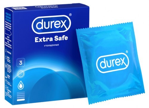 Презерватив Durex DUREX Extra Safe Нонокс-9 №3