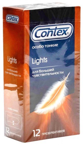 Презерватив Contex CONTEX Lights сверхтонкий №12