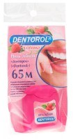 Зубная нить "Dentorol" клубника 65м